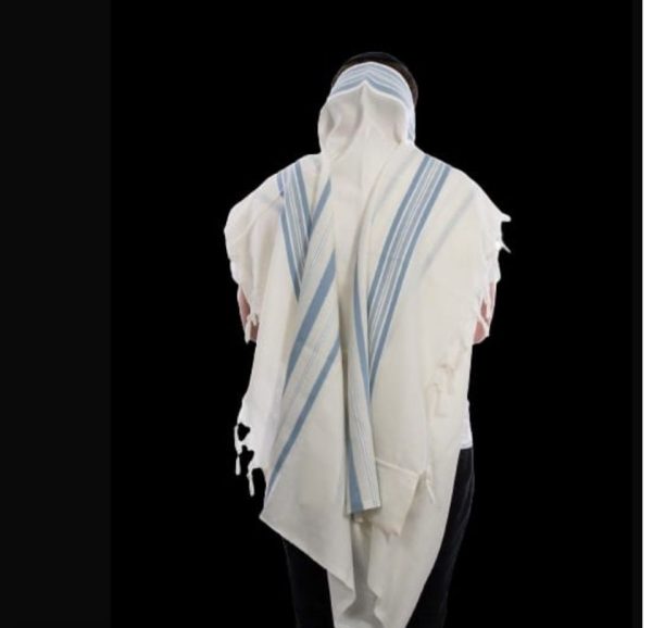 טלית "מופת" 100% כותנה, איכותית, מהודרת